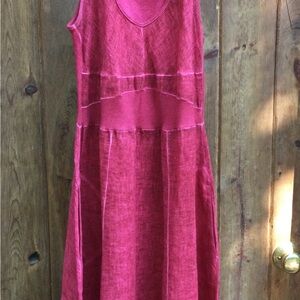Inizio Red Magic Dress with Pockets